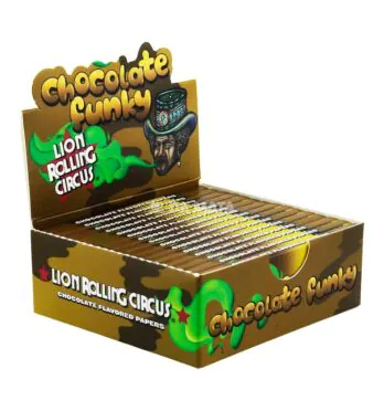 Caixa de Seda Flavour Chocolate Lion Rolling Circus Mini Size