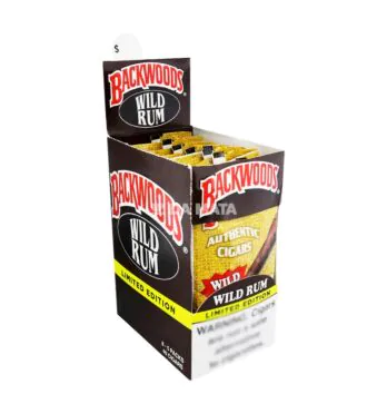 Caixa de Blunt Backwoods Wild Rum