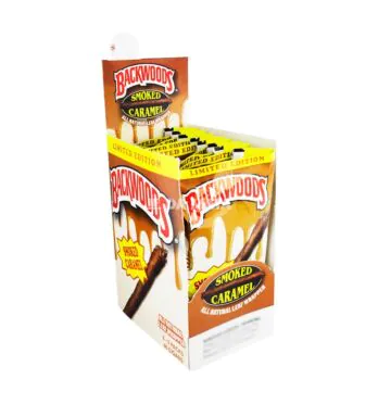 Caixa de Blunt Backwoods Smoked Caramel