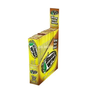 Caixa de Seda Blunt Wrap King Size Slim Medium Thin C/25un