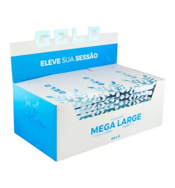 Caixa de Piteira Gelo Tradicional Extra Longa 24un