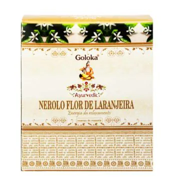 Incenso Indiano Goloka Cascata Neroli Flor De Laranjeira