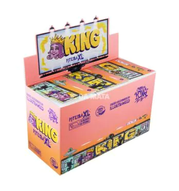 Caixa de Piteira King XL Biodegradável