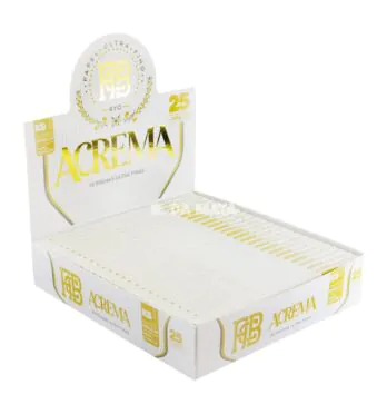 Caixa de Seda Acrema White King Size C/25un