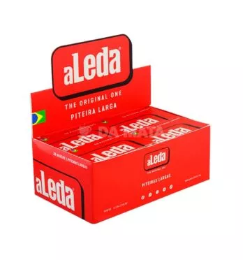 Caixa de Piteira aLeda Larga de frente tabacaria da mata