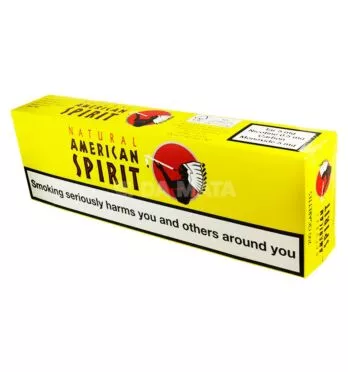Pacote de Natural American Spirit Amarelo