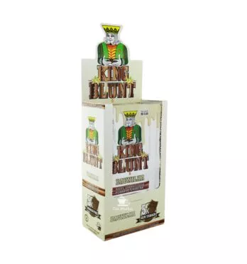 Caixa de King Blunt Baunilha de lado