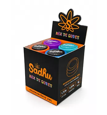 Caixa de Slick Silicone Sadhu Colors 2ml