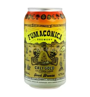 Cerveja Fumaçônica Cali Gold California Lager 350ml