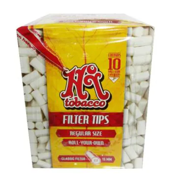 Caixa de filtro Hi Tobacco Regular Size 7,7 - 15MM - 10 BAGS