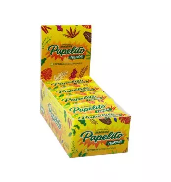 Caixa de Piteira Papelito Tropical Tradicional
