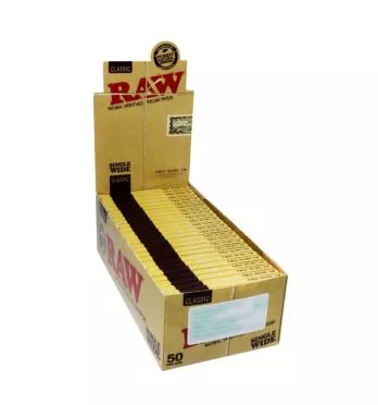 Caixa de Seda Raw Classic Single Wide