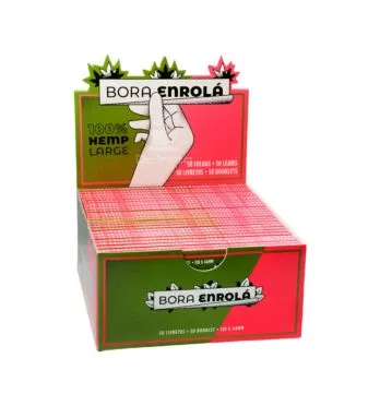 Caixa de Seda Bora Enrolá 100% Hemp Large 