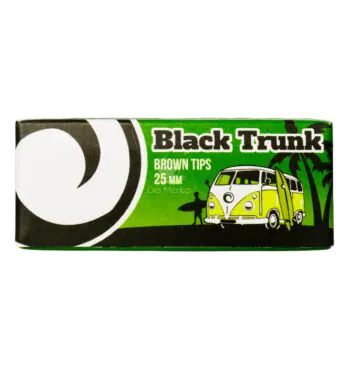Piteira de Papel Black Trunk Brown Tips 25mm