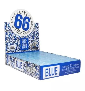 Caixa de Seda Bros Blue King Size