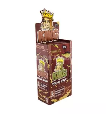 Caixa de King Blunt Herbal Chocolate