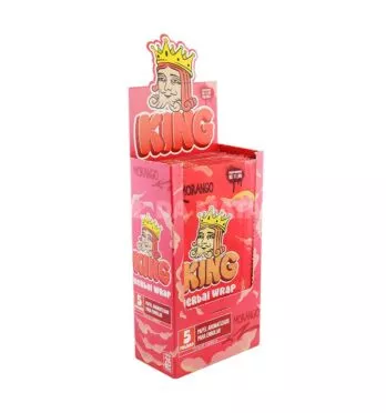 Caixa de King Blunt Morango