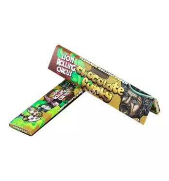 Seda Lion Rolling Circus Brasil Edition Sabor Chocolate King Size