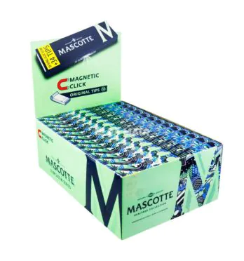 Caixa de Seda Mascotte M-Serie Amsterdam Kss + Tips de lado tabacaria da mata