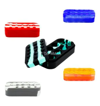 Pacote de Slick Silicone Multicolor 34ml de frente tabacaria da mata