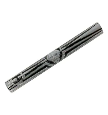 Piteira de Vidro Holder Full Print 6mm Black de frente tabacaria da mata