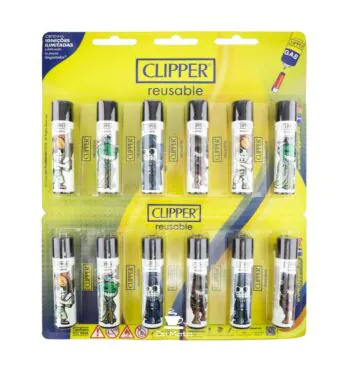Cartela de Isqueiro Clipper Space Warriors