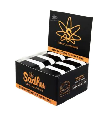 Caixa de Slick Vidro Sadhu de lado