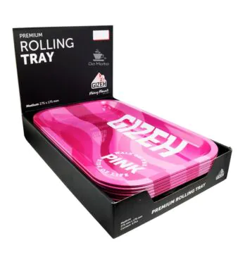 Caixa de Bandeja Gizeh Metal Pink Média de frente