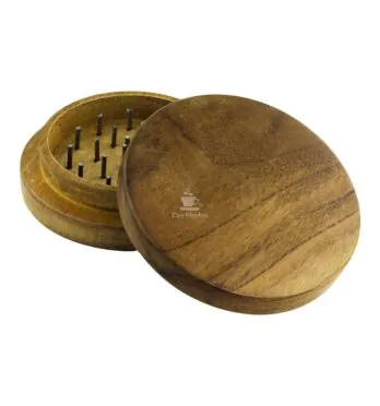 Dichavador de Madeira Grande 7cm de frente aberto