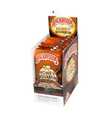 Caixa de Backwoods Honey Bourbon