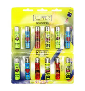 Cartela de Isqueiro Clipper Insert Coin