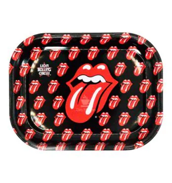 Bandeja Lion Rolling Circus & The Rolling Stones Preto Logo