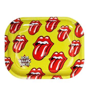 Bandeja Lion Rolling Circus & The Rolling Stones Amarelo Logo