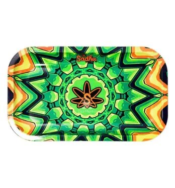 Bandeja de Metal Sadhu Média Verde Claro