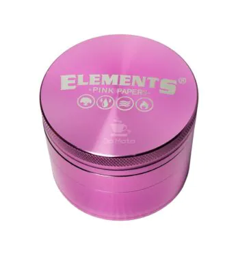 Dichavador de Metal 4 Partes Elements Pink 