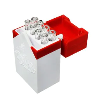 Mini Case Cigar + 8 Piteira Slim Zav Nai