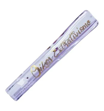 Piteira de Vidro Achatado Oikos Extrativismo Lilas 7mm