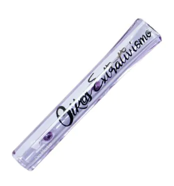 Piteira de Vidro Achatado Oikos Extrativismo Roxo 7mm