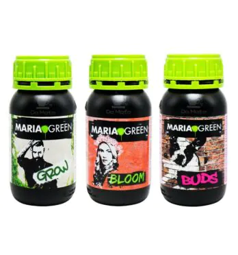 Kit com 3 Fertilizantes Maria Green Starter Pack 250ml