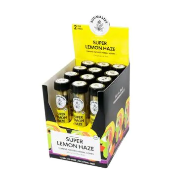 Display de Blunt Cone Budmaster Super Lemon Haze