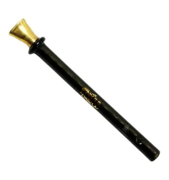 Piteira de Vidro Golden Tips All Black Zav Nai 5mm