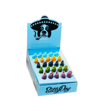 Caixa de Piteira de Silicone Silly Dog 7mm
