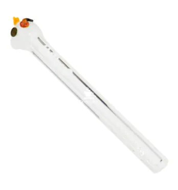 Piteira de Vidro Hippie Bong Chicken 6mm de lado tabacaria da mata