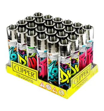 Caixa de Isqueiro Clipper Cool Graf tabacaria da mata 