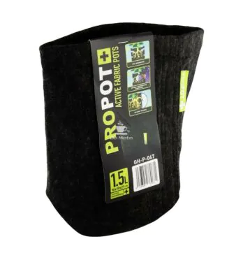Vaso de Tecido Ativo ProPot Garden High Pro 1,5L de frente tabacaria da mata