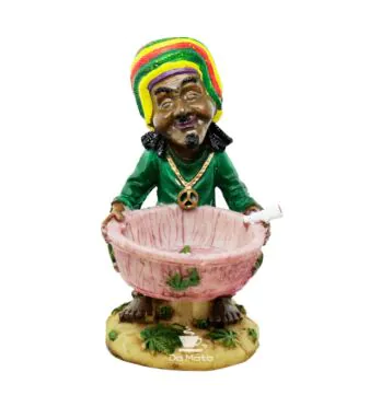 Cinzeiro de Resina Bob Marley de frente