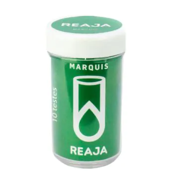 Kit de Teste Reagente Colorimétrico de Marquis de frente
