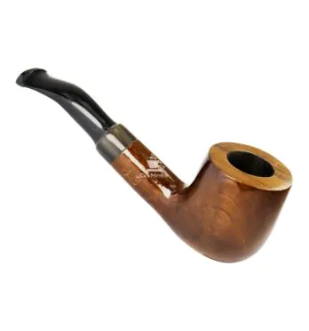 Cachimbo BB Liso Curvo DE FRENTE TABACARIA DA MATA
