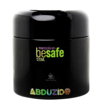 Pote de Vidro UV Abduzido Besafe 120ml de frente