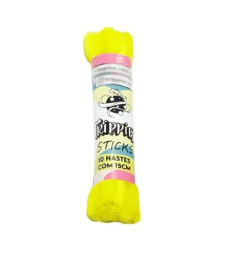 Haste Trippiez de Limpeza Sticks Amarelo